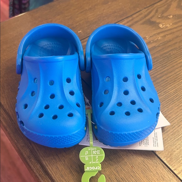 NEW! CROCS Kids Baya Clog in Ocean Size Toddler 7 - Picture 7 of 9